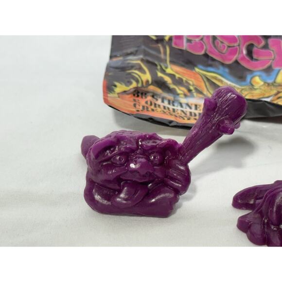 Vintage 3 Mini Boglins Lot Seven Towns Packet Italy Giochi Preziosi 1992 Toy - Picture 3 of 9